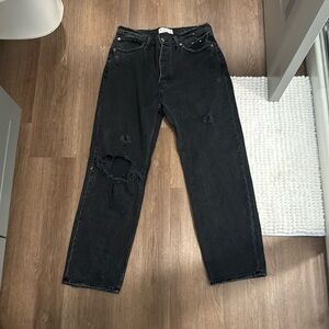 black abercrombie jeans
